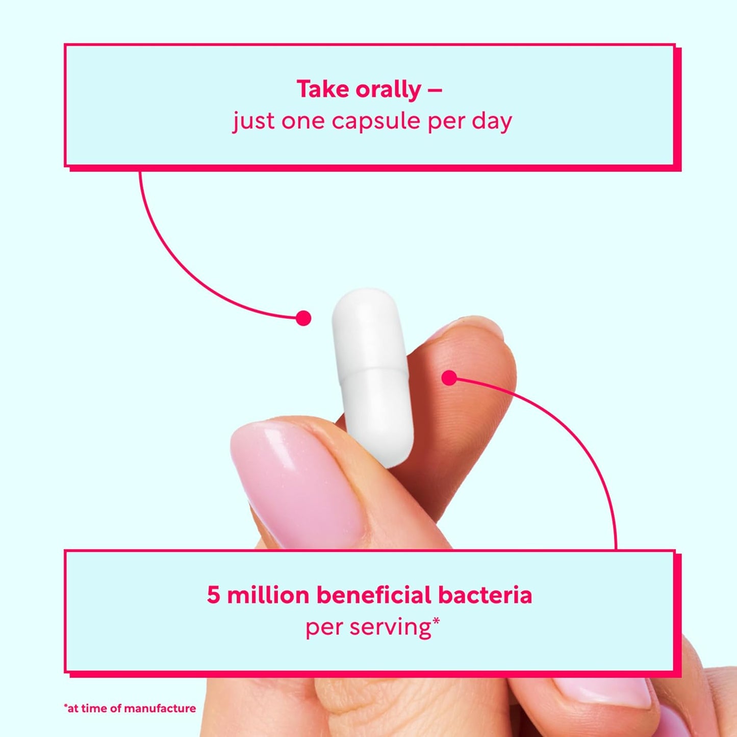 RepHreesh Pro-B Vaginal Probiotic Supplement for Women 60 CAPSULES (2 bottles)